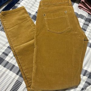 Women’s mustard colored pants